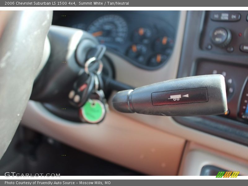 Summit White / Tan/Neutral 2006 Chevrolet Suburban LS 1500 4x4
