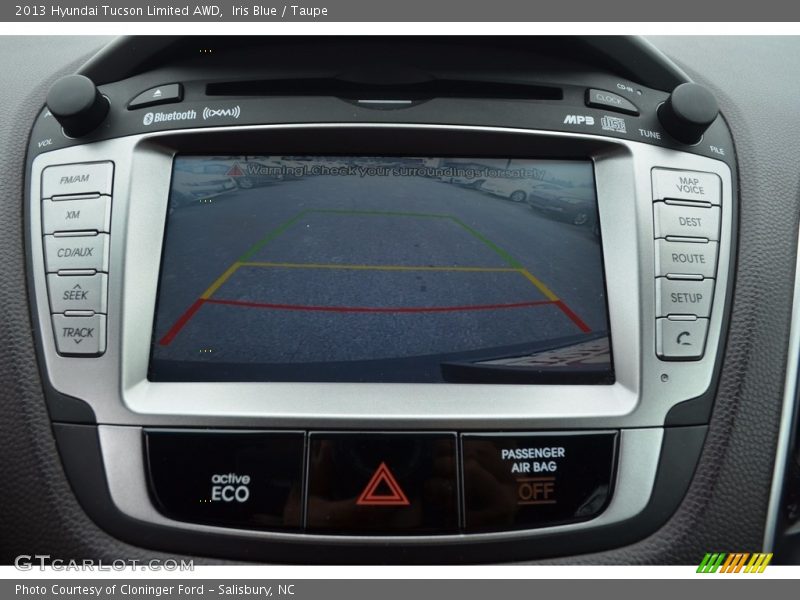 Iris Blue / Taupe 2013 Hyundai Tucson Limited AWD