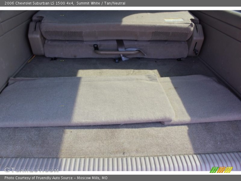 Summit White / Tan/Neutral 2006 Chevrolet Suburban LS 1500 4x4