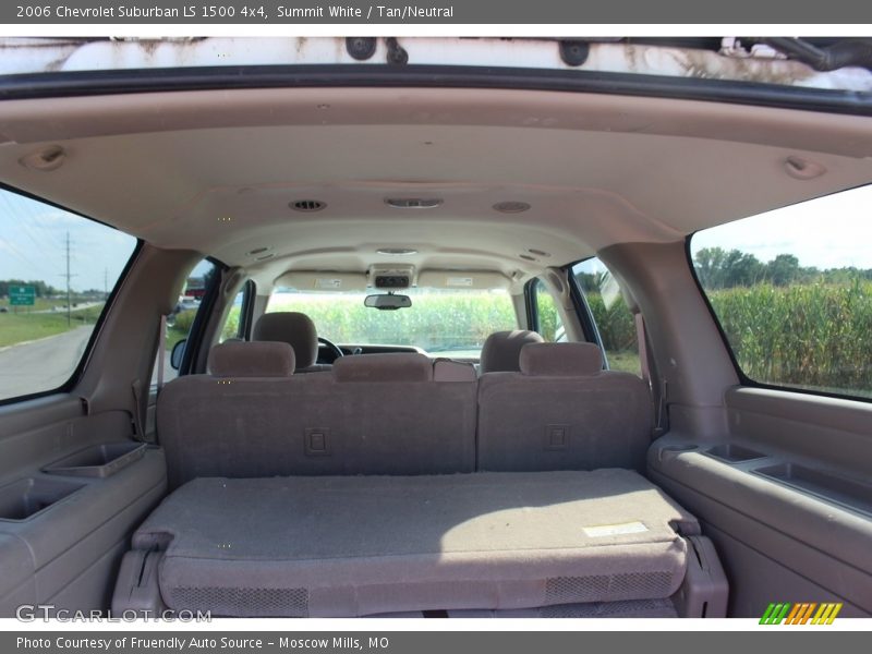Summit White / Tan/Neutral 2006 Chevrolet Suburban LS 1500 4x4