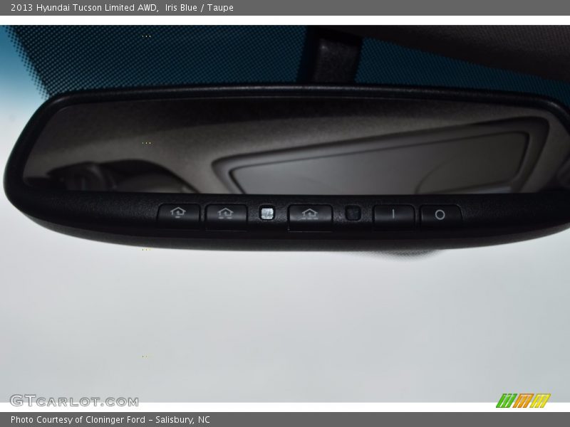 Iris Blue / Taupe 2013 Hyundai Tucson Limited AWD
