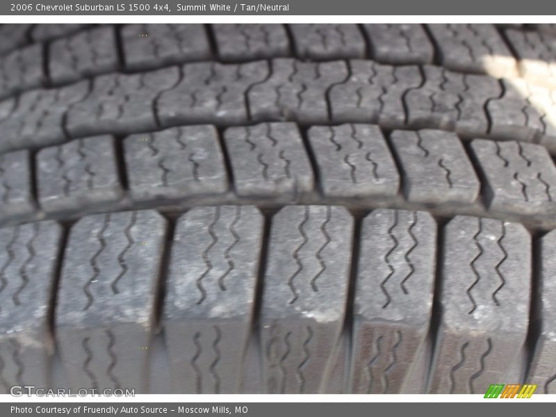 Summit White / Tan/Neutral 2006 Chevrolet Suburban LS 1500 4x4
