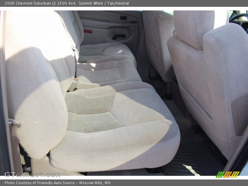 Summit White / Tan/Neutral 2006 Chevrolet Suburban LS 1500 4x4