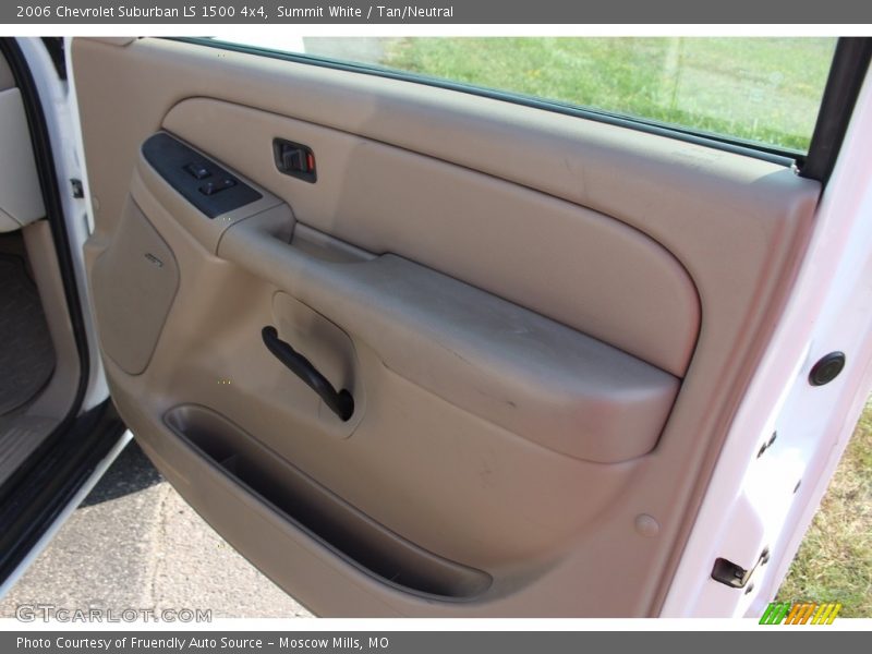 Summit White / Tan/Neutral 2006 Chevrolet Suburban LS 1500 4x4