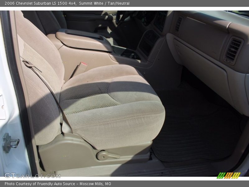 Summit White / Tan/Neutral 2006 Chevrolet Suburban LS 1500 4x4