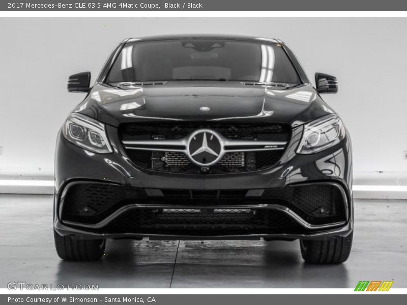 Black / Black 2017 Mercedes-Benz GLE 63 S AMG 4Matic Coupe