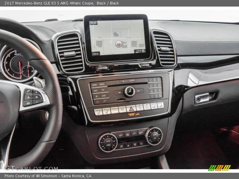 Controls of 2017 GLE 63 S AMG 4Matic Coupe