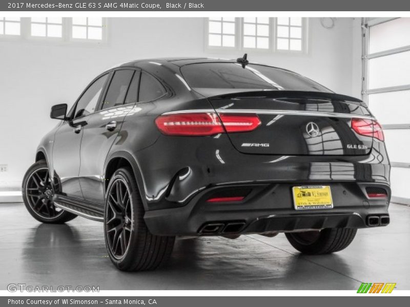 Black / Black 2017 Mercedes-Benz GLE 63 S AMG 4Matic Coupe