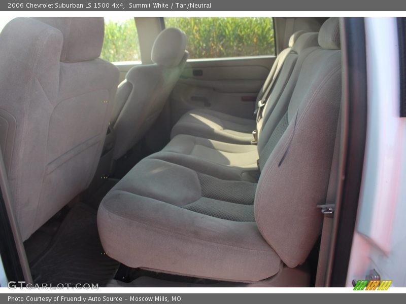 Summit White / Tan/Neutral 2006 Chevrolet Suburban LS 1500 4x4
