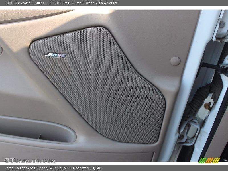 Summit White / Tan/Neutral 2006 Chevrolet Suburban LS 1500 4x4