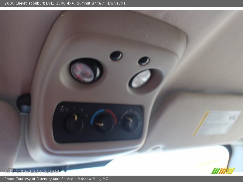 Summit White / Tan/Neutral 2006 Chevrolet Suburban LS 1500 4x4