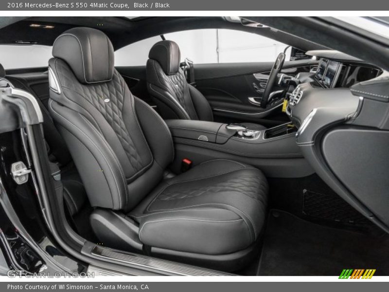 Black / Black 2016 Mercedes-Benz S 550 4Matic Coupe