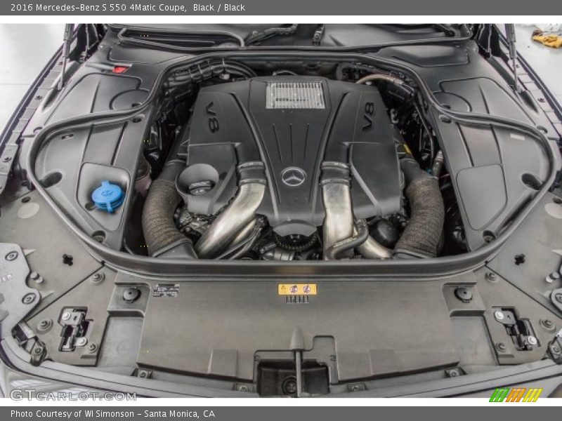 Black / Black 2016 Mercedes-Benz S 550 4Matic Coupe