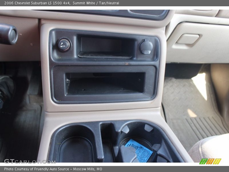 Summit White / Tan/Neutral 2006 Chevrolet Suburban LS 1500 4x4