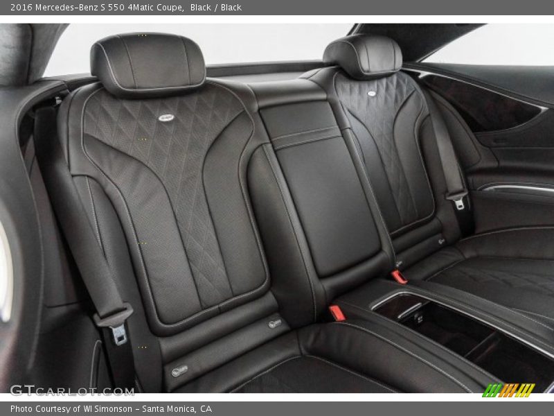 Black / Black 2016 Mercedes-Benz S 550 4Matic Coupe