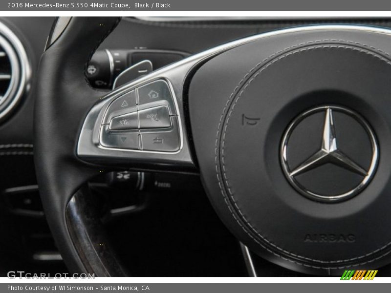 Black / Black 2016 Mercedes-Benz S 550 4Matic Coupe