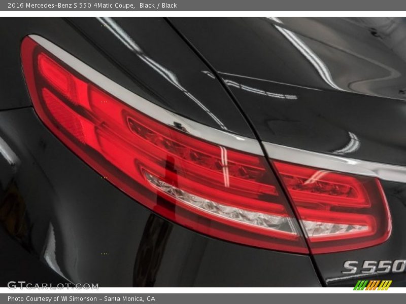 Black / Black 2016 Mercedes-Benz S 550 4Matic Coupe
