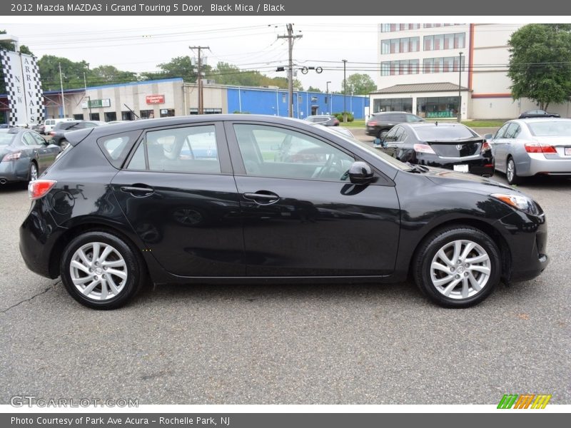 Black Mica / Black 2012 Mazda MAZDA3 i Grand Touring 5 Door