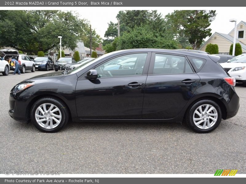 Black Mica / Black 2012 Mazda MAZDA3 i Grand Touring 5 Door
