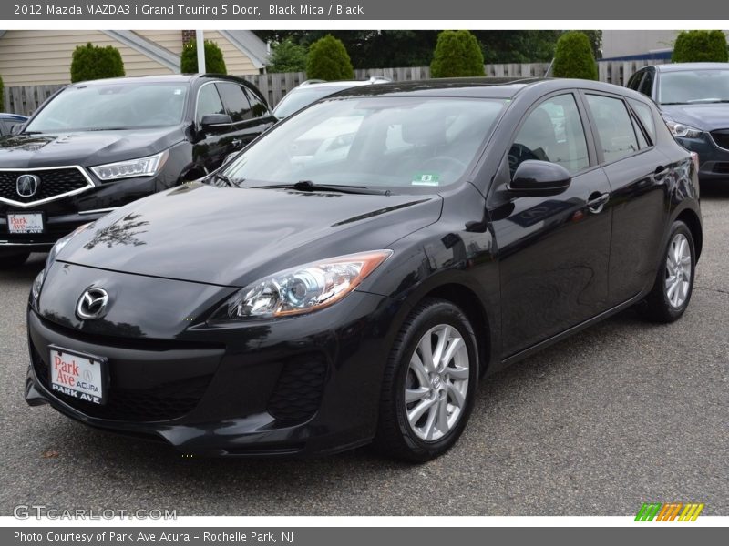 Black Mica / Black 2012 Mazda MAZDA3 i Grand Touring 5 Door