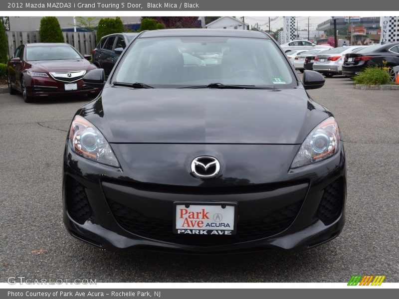 Black Mica / Black 2012 Mazda MAZDA3 i Grand Touring 5 Door