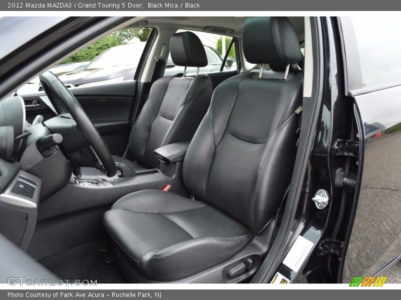 Black Mica / Black 2012 Mazda MAZDA3 i Grand Touring 5 Door