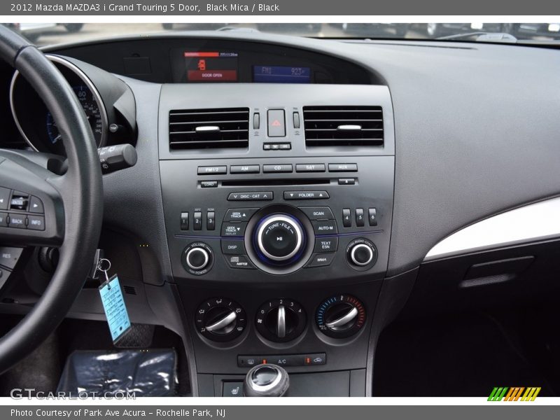 Black Mica / Black 2012 Mazda MAZDA3 i Grand Touring 5 Door