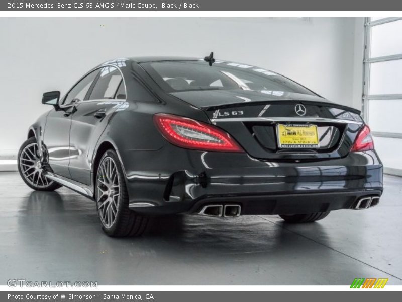 Black / Black 2015 Mercedes-Benz CLS 63 AMG S 4Matic Coupe