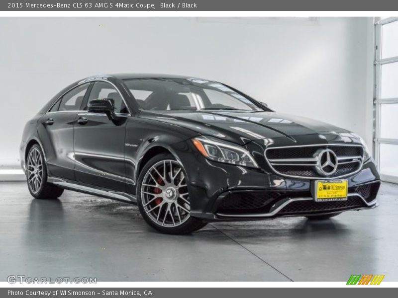 Black / Black 2015 Mercedes-Benz CLS 63 AMG S 4Matic Coupe