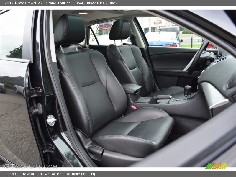 Black Mica / Black 2012 Mazda MAZDA3 i Grand Touring 5 Door