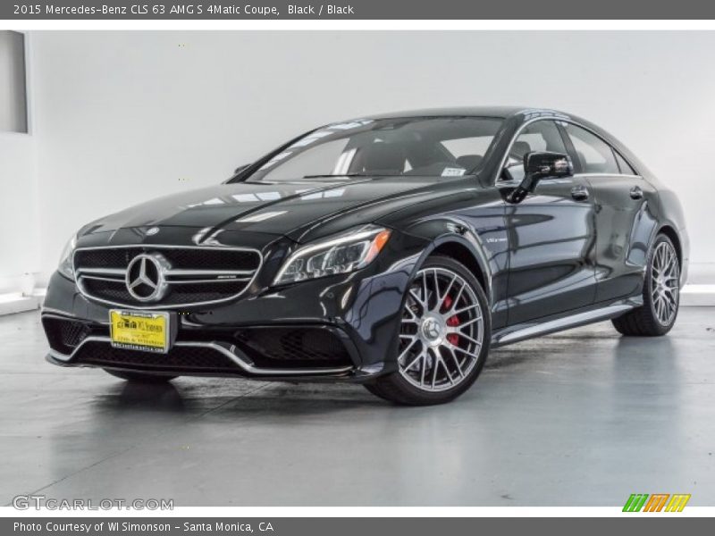 Black / Black 2015 Mercedes-Benz CLS 63 AMG S 4Matic Coupe