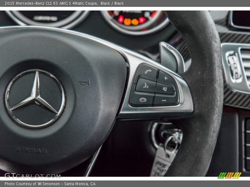 Black / Black 2015 Mercedes-Benz CLS 63 AMG S 4Matic Coupe