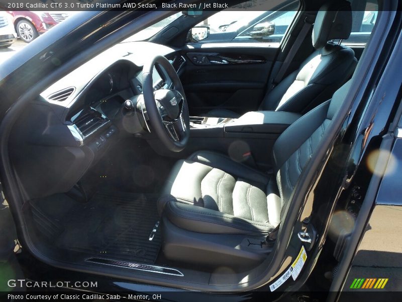 Black Raven / Jet Black 2018 Cadillac CT6 3.0 Turbo Platinum AWD Sedan