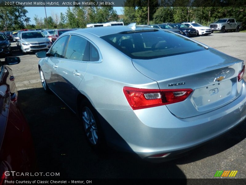 Arctic Blue Metallic / Jet Black 2017 Chevrolet Malibu Hybrid