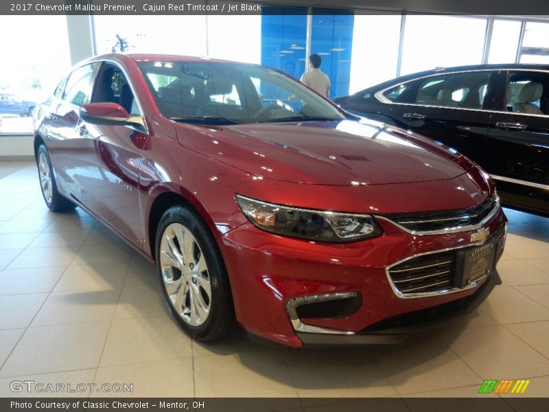 Cajun Red Tintcoat / Jet Black 2017 Chevrolet Malibu Premier
