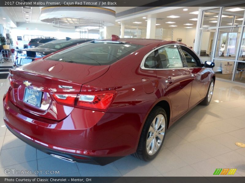 Cajun Red Tintcoat / Jet Black 2017 Chevrolet Malibu Premier