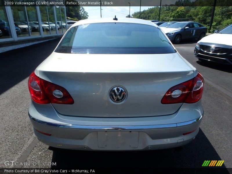 Reflex Silver Metallic / Black 2009 Volkswagen CC VR6 4Motion
