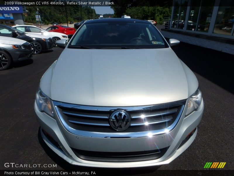 Reflex Silver Metallic / Black 2009 Volkswagen CC VR6 4Motion