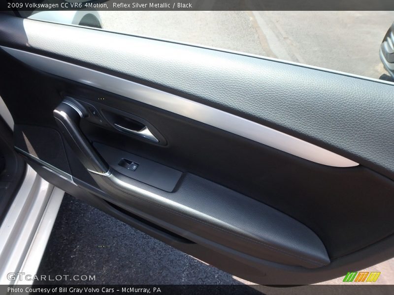 Reflex Silver Metallic / Black 2009 Volkswagen CC VR6 4Motion