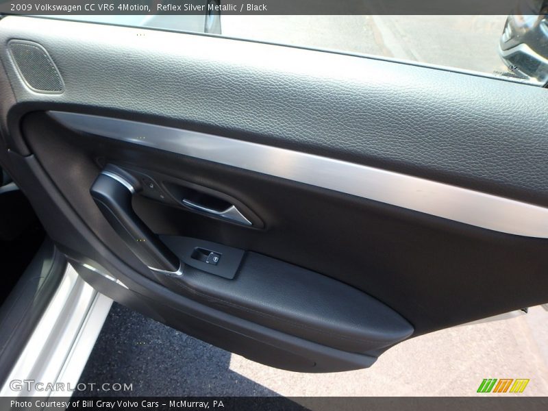 Reflex Silver Metallic / Black 2009 Volkswagen CC VR6 4Motion