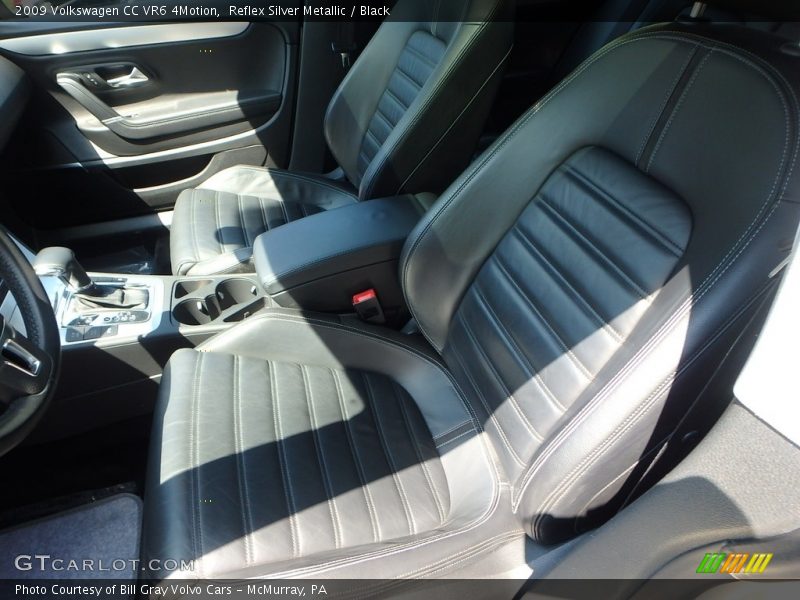 Reflex Silver Metallic / Black 2009 Volkswagen CC VR6 4Motion