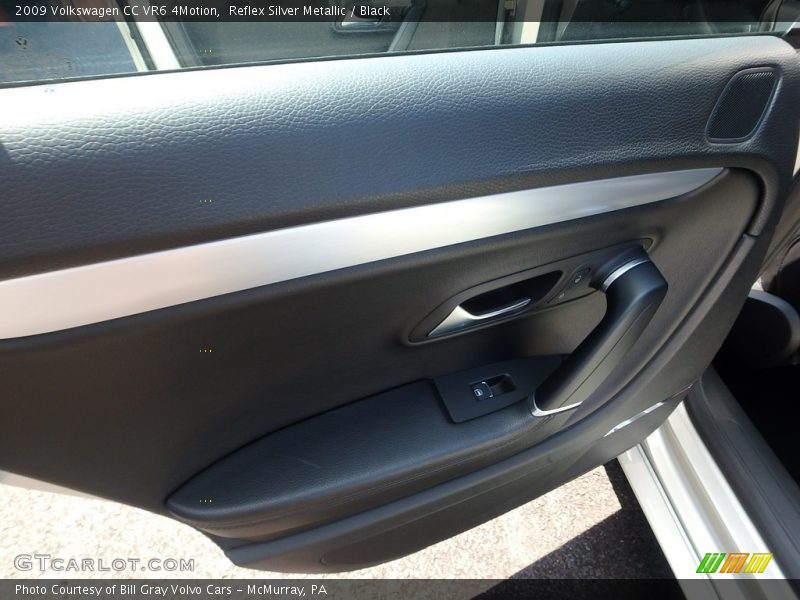 Reflex Silver Metallic / Black 2009 Volkswagen CC VR6 4Motion
