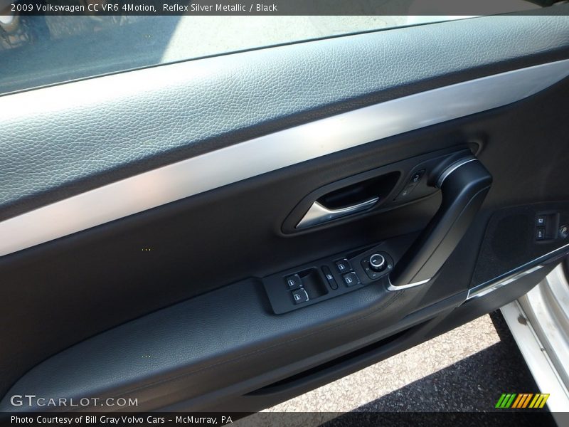 Reflex Silver Metallic / Black 2009 Volkswagen CC VR6 4Motion