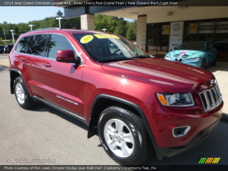 Deep Cherry Red Crystal Pearl / New Zealand Black/Light Frost 2014 Jeep Grand Cherokee Laredo 4x4