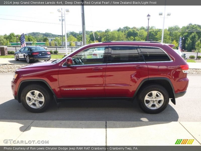 Deep Cherry Red Crystal Pearl / New Zealand Black/Light Frost 2014 Jeep Grand Cherokee Laredo 4x4