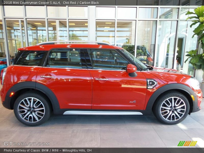  2018 Countryman Cooper S ALL4 Chili Red
