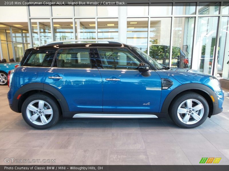  2018 Countryman Cooper ALL4 Island Blue Metallic