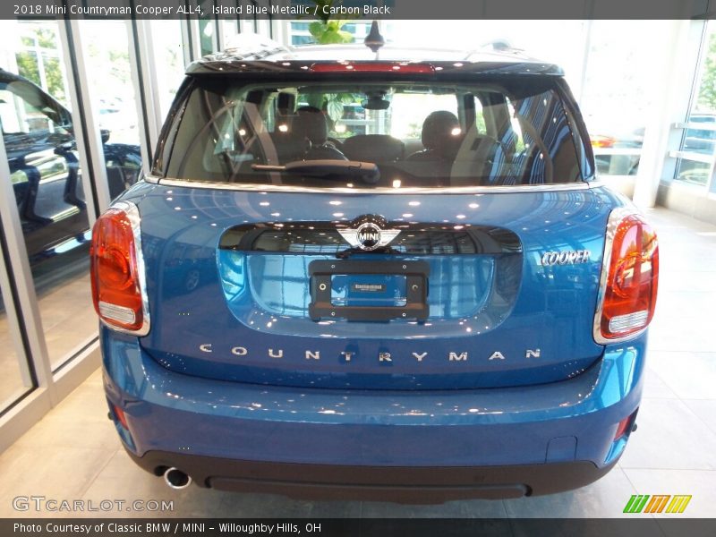Island Blue Metallic / Carbon Black 2018 Mini Countryman Cooper ALL4