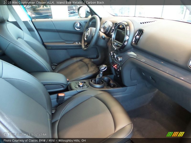 Island Blue Metallic / Carbon Black 2018 Mini Countryman Cooper ALL4