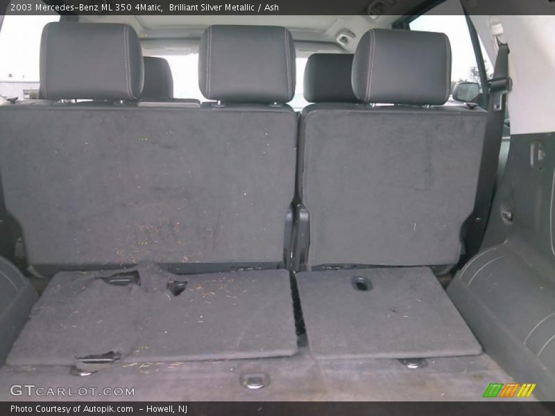 Brilliant Silver Metallic / Ash 2003 Mercedes-Benz ML 350 4Matic